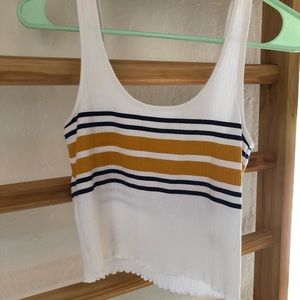 Crop tank top